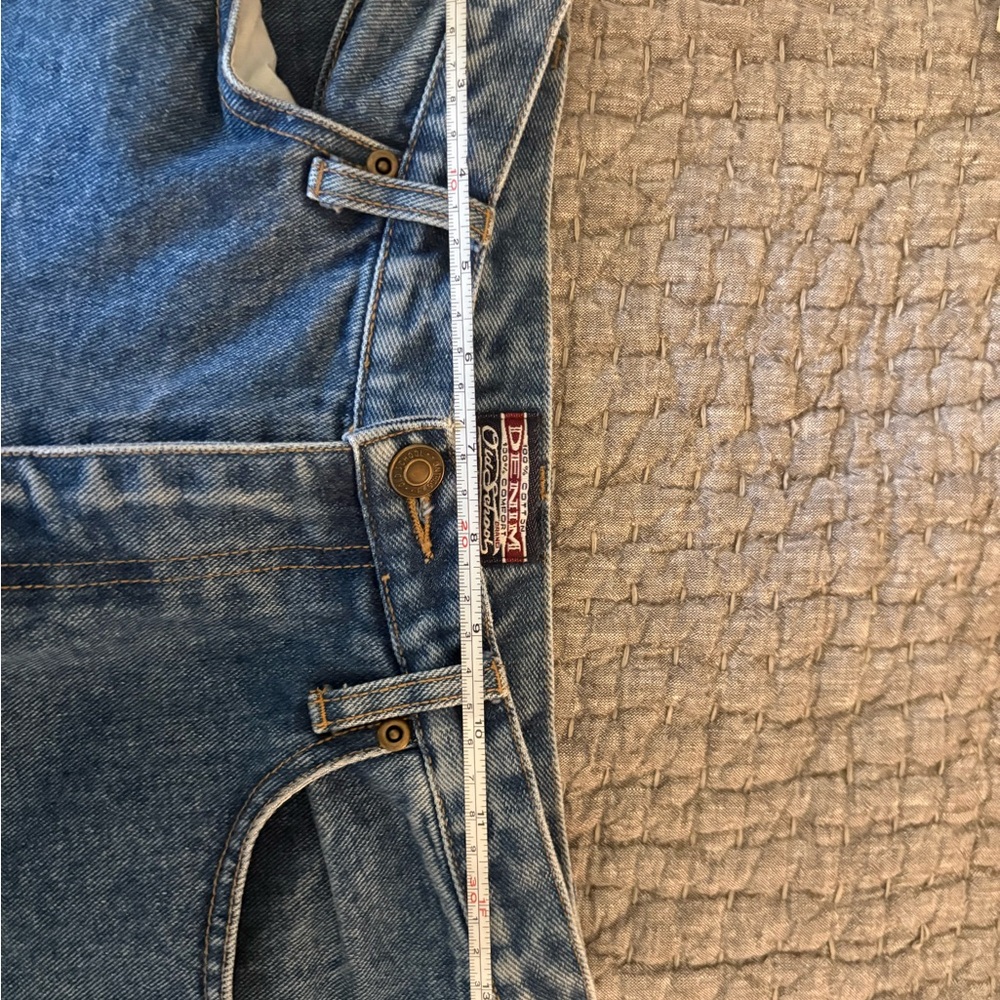 Vintage Unique Old School High Rise  Woman’s 4P Jeans 💯 Cotton - Picture 4 of 6